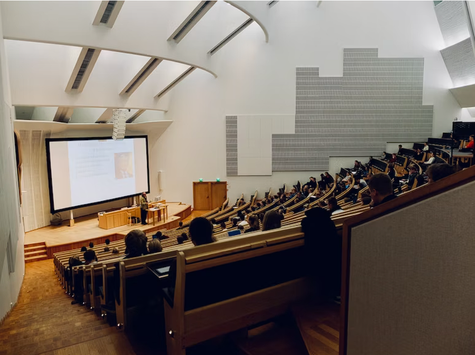 conference in a room